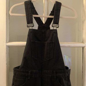 GAP Women's Black Denim Overalls
